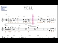 YELL エール(いきものがかり）原曲key=Dm固定ド読み／ドレミで歌う楽譜【コード付き】