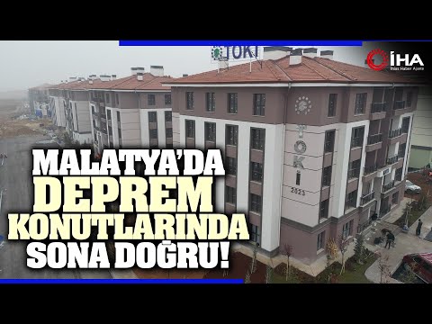 İkizce’de Yapılan TOKİ Deprem Konutları Hak Sahiplerine Teslime Hazırlanıyor