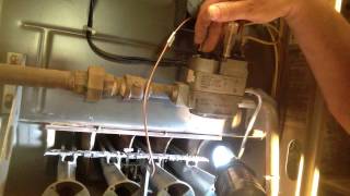 How to adjust furnace pilot light