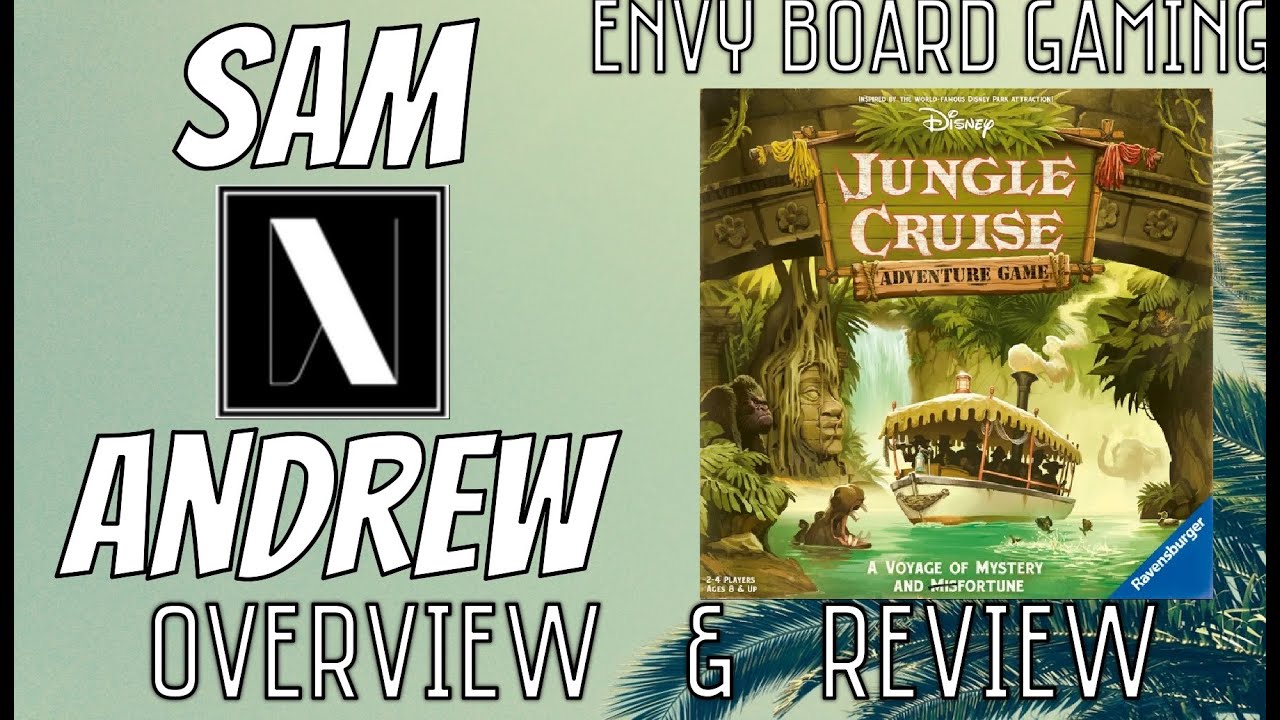 Jungle Cruise Board Game Overview & Review YouTube