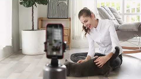 APAI Genie II 360 Rotation Face&Object Auto-Tracking Holder Pod Smart Selfie Stick