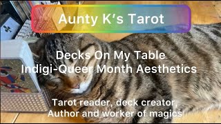 Decks On My Table Indigi Queer Month Aesthetics