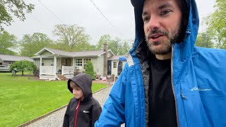 Soaked and Stoked...Our Rainy Yard Sale Adventure