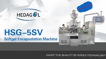 HEDAGEL FULL SERVO SOFTGEL ENCAPSULATION MACHINE HSG-5SV