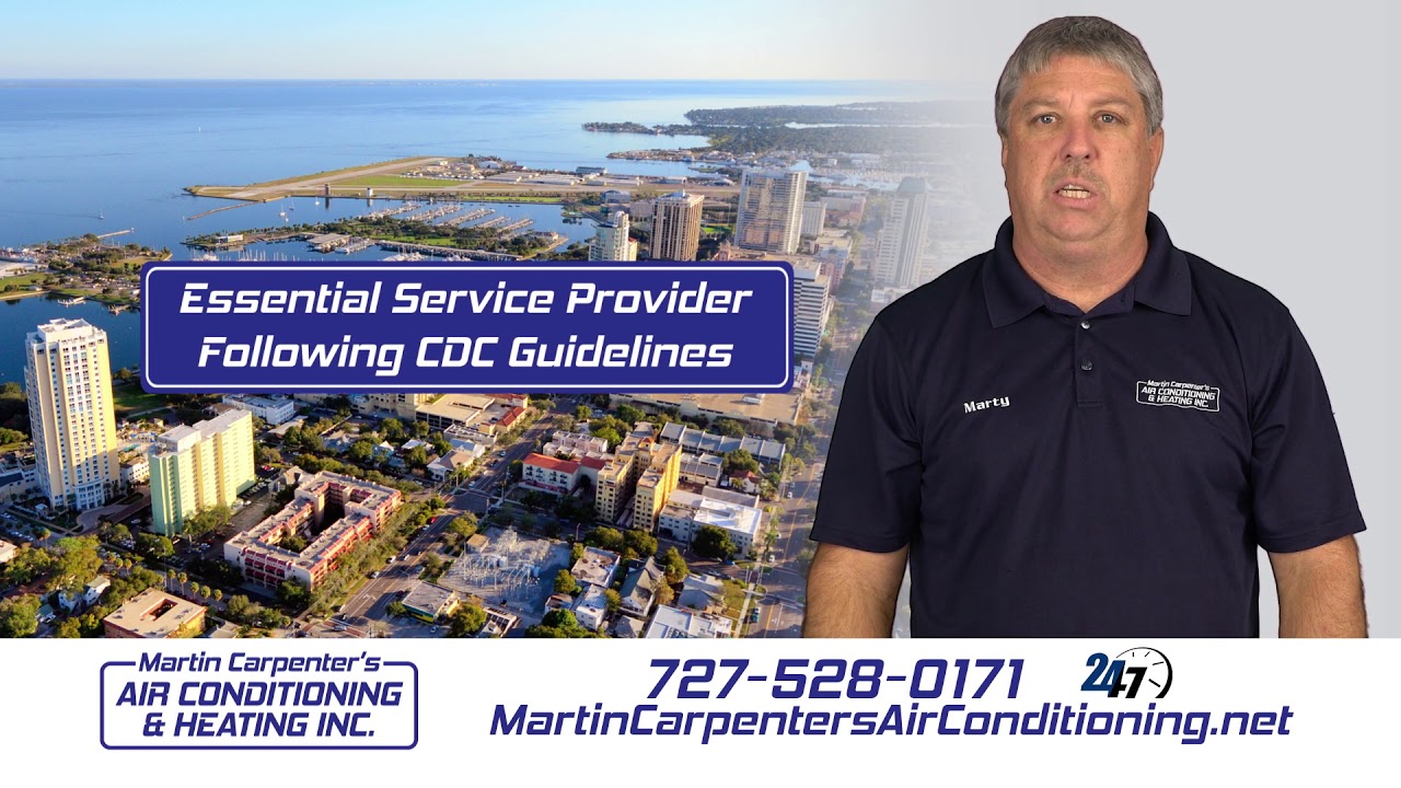 Martin Carpenter's Air Conditioning Essential Services Provider YouTube