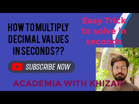 How to Multiply decimal values | Multiplication of Decimal Number ...