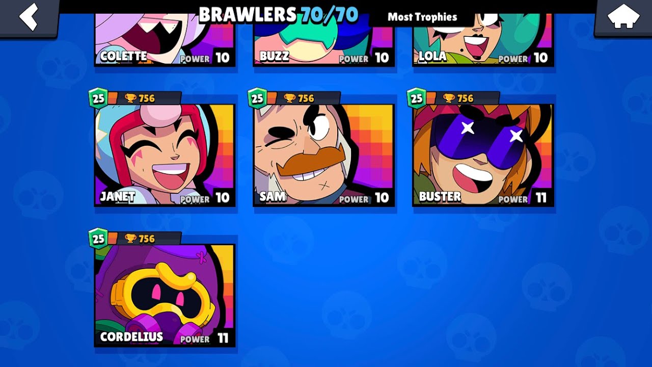 PRO Ranks ALL 70 BRAWLERS from WORST to BEST