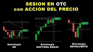 Operando OTC con Acción del Precio - Estrategia DS - Ruptura EMA20 y Envolvente