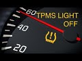 How to Repair Low Tire Pressure Light with TPMS BYPASS