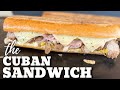 Cuban Sandwich on the griddle (Cubano Sandwich)