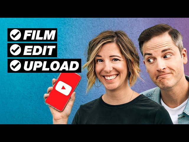 How to Make YouTube Videos on Your Phone START to FINISH! class=
