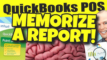 QuickBooks POS: Memorize A Report