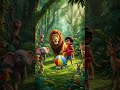 lion and harshit,Story, Scene 4.Animation Story, Animation learn Alphabat videos for kids.