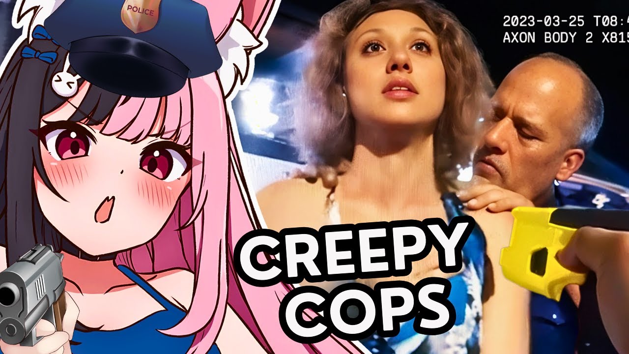Когда ХОРОШИЕ копы спасают девушек от СТРАШНЫХ копов | Реакция Vtuber