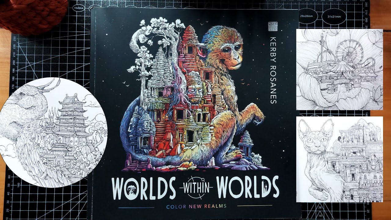 Este é o Livro de Colorir para Adultos mais COMPLEXO de todos! (Kerby Rosanes)