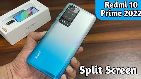 Split Screen On In Redmi 10 Prime 2022, Create Dual Screen In Redmi 10 Prime 2022, How To Use