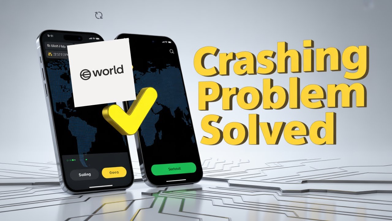 Fix World App Crashing Issue on Android I 100% Working Solution - YouTube