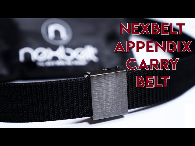 Nexbelt Supreme Appendix EDC Gun Belt