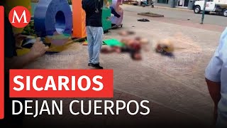 En Veracruz, criminales dejan cadáveres desmembrados frente al Palacio Municipal de Cazones