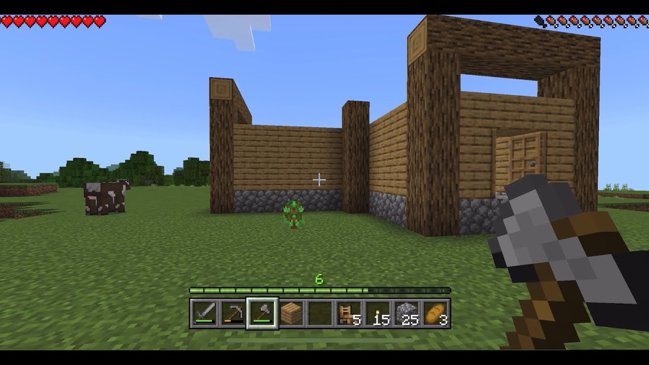 No commentary Minecraft Let’s Play EP: 1 - YouTube