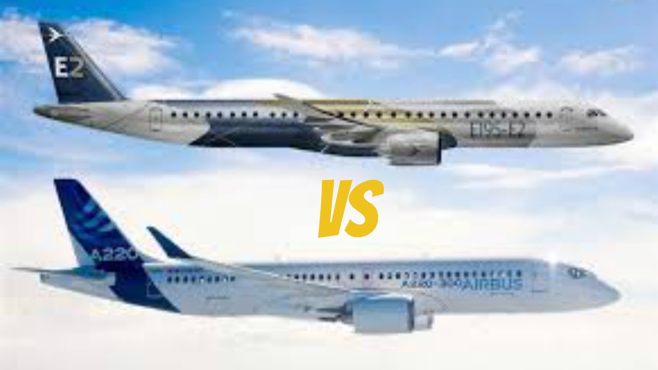 Airbus A220-300 vs Embraer E195 E2 | Regional jet clash | Which is better? | EPIC COMPARISON