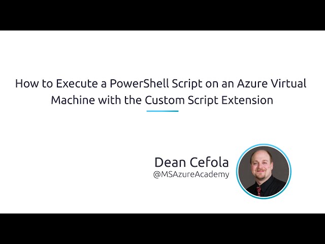 How to Run Scripts in your Azure VM using Run Command - Thomas Maurer