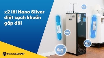 Máy lọc nước RO nóng nguội lạnh Karofi 11 lõi: gấp đôi lõi Nano Silver (KAD-D66) • Điện máy Xanh