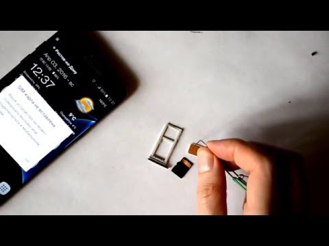 Samsung Galaxy S7 Edge: Связь(Как сделать 2 SIM+MicroSD)