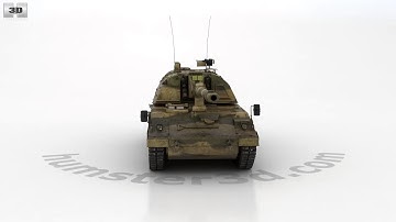 Panzerhaubitze 2000 3D model by 3DModels.org