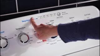 GE Appliances Top Load Washer - Deep Fill