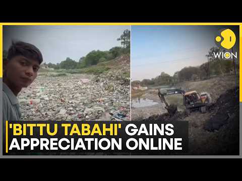 Surendra Singh Choudhary 20-Year Old Boy Cleans Polluted River | WION News