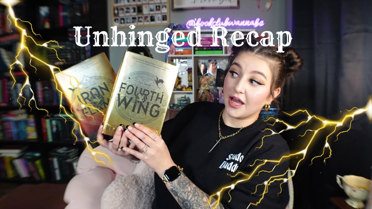 Обзор «Четвертого крыла» и «Железного пламени» (осторожно: становится безумно)