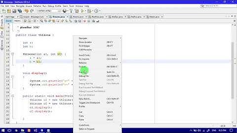 Java Class 21 - this keyword - part 1