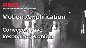 Motion Amplification - Conveyor Resonance Problem