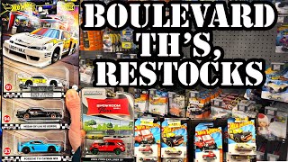 HOT WHEELS HUNTING restocks of BOULEVARDS MATCHBOX, HOT WHEELS, NEW GREENLIGHT! CHASE FOUND peg hunt