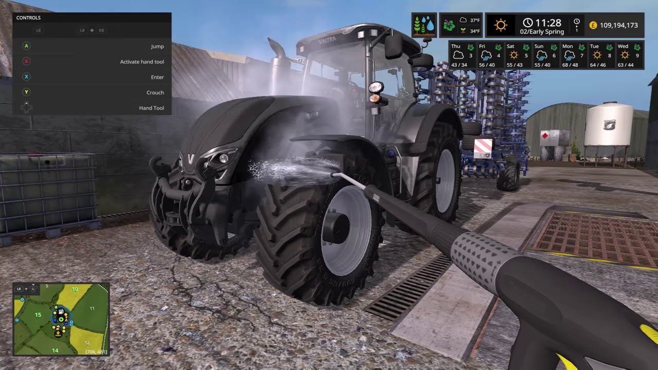 Old memories of my fs17 series on the west coast, but I just had to crash.