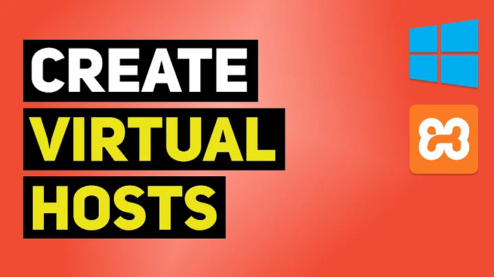 Create Virtual Hosts | Windows & XAMPP | Custom URLs for localhost Projects