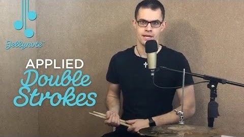 Applied Double Strokes - Easy Drum Tutorial (Jellynote Lesson)