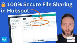 Tip 3: 100% Secure file sharing directly in Hubspot.