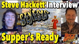 Video thumbnail of "Steve Hackett talks about The Genesis Classic "Supper's Ready""