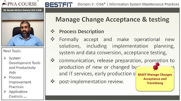 Information System Maintenance Practices | CISA Certification | ISACA