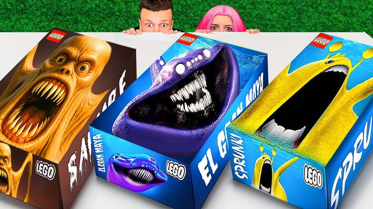 не открывай ГИГАНТСКИЙ набор TUNG TUNG SAHUR EATER, EL GRAN MAJA, SPRUNKI EATER в 