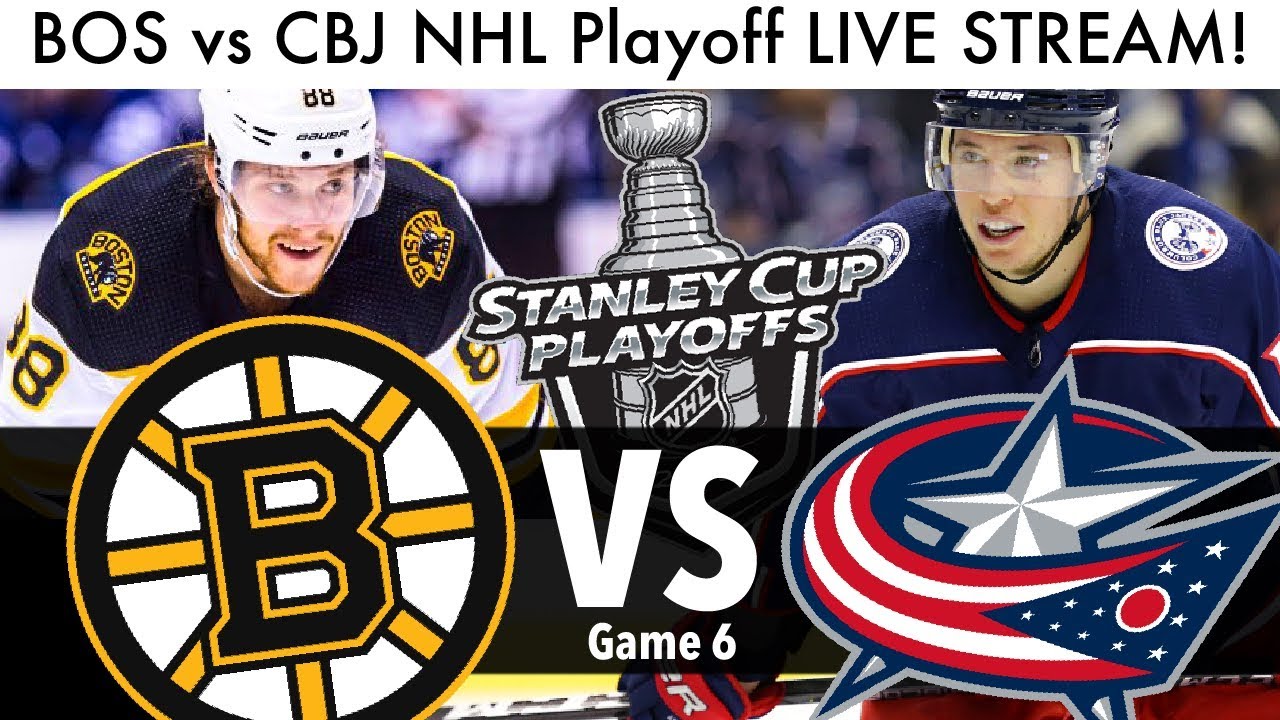 Bruins vs Blue Jackets NHL Playoff Game 6 LIVE STREAM! (Round 2 Stanley Cup Series BOS/CBJ Reaction)