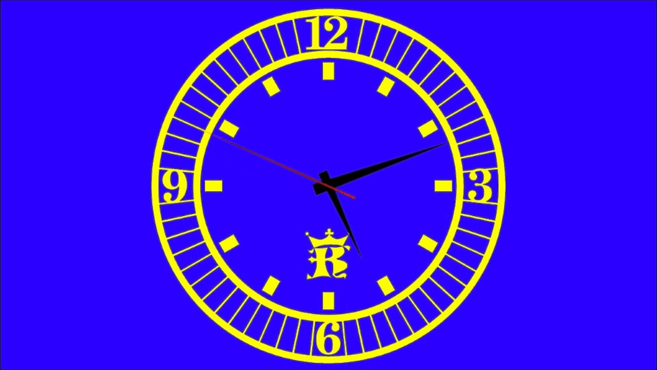 [REKONSTRUKCJA w 16:9] Zegar OTV Kraków (1993-1996 r.)