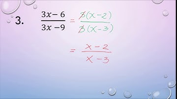 SIMPLIFYING RATIONAL EXPRESSIONS (tagalog)