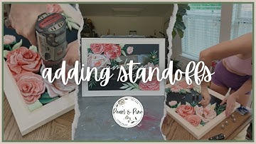 3D Sign Tutorial: Installing Standoff Spacers