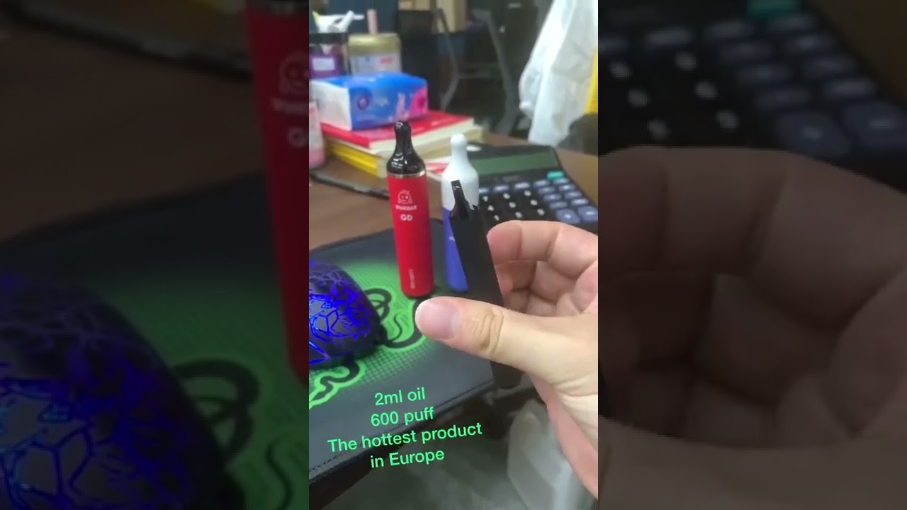 2ml e liquid ，600puffs Electronic cigarettes that meet European national standards,