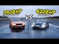 820BHP LM800 NISSAN GTR VS 790BHP F90 BMW M5! - OG BATTLES