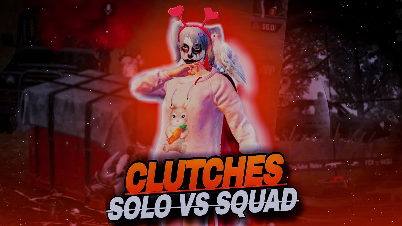 Solo vs Squad clutches⚡️ | 5 Fingers + Gyroscope | BGMI MOBILE Montage ...