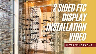 Ultra Wine Racks Floor-To-Ceiling 2 Sided Installation Guide